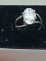 Красив сребърен пръстен с камък Ж321, снимка 1 - Пръстени - 44697413
