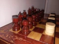 Голям Дървен шах 44 х 44 см. и табла, снимка 3