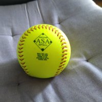 Certified ASA softball GB 12genui Baden - нова маркова топка за софтбол нова фи 93мм -тегло 200грама, снимка 2 - Други спортове - 41773208