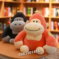 Плюшена маймуна Горила Орангутан играчка , снимка 9 - Плюшени играчки - 41040408