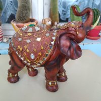 Декоративна фигура слон, снимка 2 - Статуетки - 40600514
