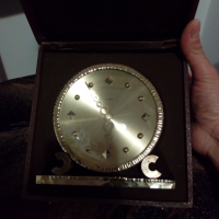Настолен 8-дневен механичен часовник, снимка 7 - Антикварни и старинни предмети - 36232284