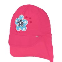Бебе шапка с вратник цветя 🌺, снимка 2 - Бебешки шапки - 41458876