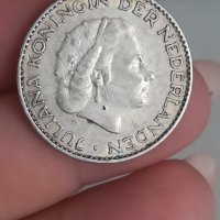 1 гулден 1956 г сребро Нидерландия

, снимка 6 - Нумизматика и бонистика - 41736738
