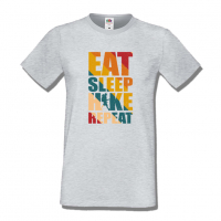 Мъжка тениска Eat Sleep Hike Repeat,Къмпинг,Планина,Изненада,Подарък,Поход,Връх,Хижа,, снимка 6 - Тениски - 36348723