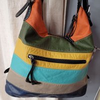 Шарена чанта,разноцветна,пъстра, снимка 2 - Чанти - 41395230