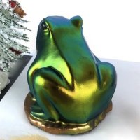 3d Грамадна жаба силиконов молд форма фондан гипс шоколад декор, снимка 3 - Форми - 41271007