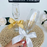 Персонализирани чаши за моминско парти ⚜️ 𝐆𝐎𝐋𝐃 ⚜️, снимка 4 - Подаръци за сватба - 42061839