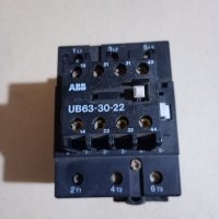 Контактор ABB UB63 - 30 - 22, снимка 1 - Резервни части за машини - 42093074