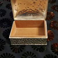 Винтидж японска метална кутия , снимка 3 - Антикварни и старинни предмети - 39479229