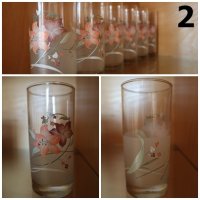 Стъклени чаши, комплекти - различни видове, снимка 2 - Чаши - 42614262