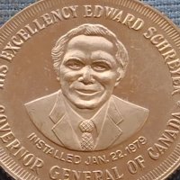 Монета 1 долар Червена река Канада губернатор Едуард Щтрайер 30403, снимка 7 - Нумизматика и бонистика - 42725759