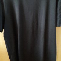 Мъжка тениска черна еластична, снимка 1 - Тениски - 34757313