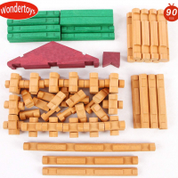 ТОП! Дървена къща кабинка конструктор с 90 части / всички дървени играчки, снимка 5 - Конструктори - 36367788