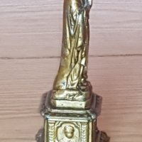 Старинна  религиозна статуетка , снимка 5 - Антикварни и старинни предмети - 41762671