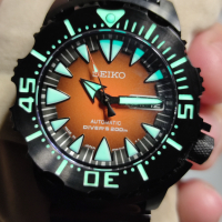 Часовник Seiko SRP311 Halloween Monster, снимка 8 - Мъжки - 44659004