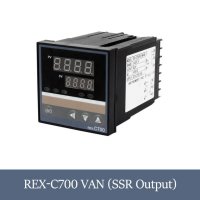 Термоконтролер REX C100, 220V, Изход SSR, -199 до 1372 °C, снимка 4 - Друга електроника - 40999199