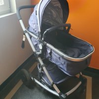 Бебешка комбинирана количка Moni - Gigi, деним, снимка 11 - Детски колички - 39253223