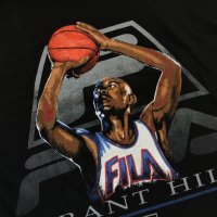 NBA XL Grant Hill Мъжка памучна тениска в отлично състояние, снимка 6 - Тениски - 40722084