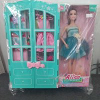 Кукла тип барби с гардероб и аксесоари, в кутия - 34395, снимка 2 - Кукли - 42152902