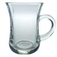 Комплект от 6 броя стъклени чаши, сервиз за кафе или чай, 150ml, снимка 5 - Сервизи - 44482182