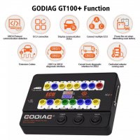 Тестова платформа GODIAG GT100+PRO, OBD2 Breakout Box, снимка 4 - Части - 39784280