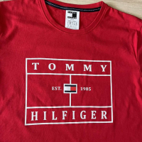 мъжка тениска Tommy, снимка 3 - Тениски - 36240596