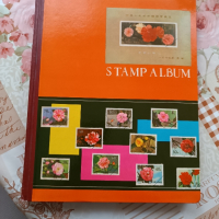 Стар албум с пощенски марки, снимка 1 - Филателия - 44824888
