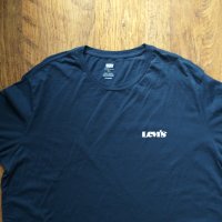 Levis Crewneck Graphic - страхотна мъжка тениска КАТО НОВА 3ХЛ, снимка 4 - Тениски - 40257016
