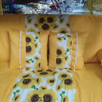 Комплект за градинска люлка -сенник и седалка с облегалка., снимка 2 - Градински мебели, декорация  - 44567900