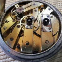 Старинен сребърен часовник , снимка 6 - Антикварни и старинни предмети - 36481255