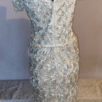 Дантелена рокля р-р М , снимка 5 - Рокли - 41344420