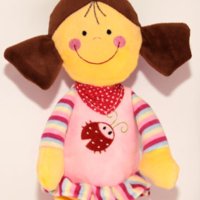 Бебешка плюшена играчка - кукла AMEK toys, снимка 1 - Плюшени играчки - 41837501