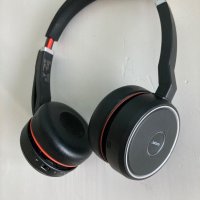 Слушалки Jabra Evolve 75 Stereo UC, микрофон, Bluetooth, черни, снимка 1 - Bluetooth слушалки - 41738594