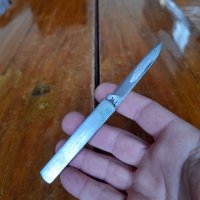 Стар джобен нож,ножче,ножка #12, снимка 3 - Други ценни предмети - 35720864