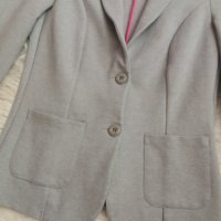 СУПЕРСТИЛНО спортно-елегантно сако в светлосив цвят , снимка 3 - Сака - 41283178