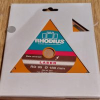 Диамантен диск RHODIUS  камък универсален - нов, снимка 2 - Други инструменти - 42084775