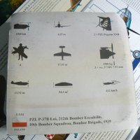 Летящи крепости . PZL P-37 . Модел на самолет. Първи брой., снимка 4 - Колекции - 41679031