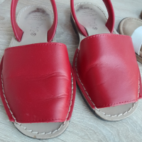 Дамски сандали и чехли от естествена кожа размер 36, снимка 9 - Сандали - 44707715