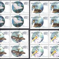 Чисти марки в каре Фауна Птици Виа Понтика 2019 България, снимка 1 - Филателия - 40893039