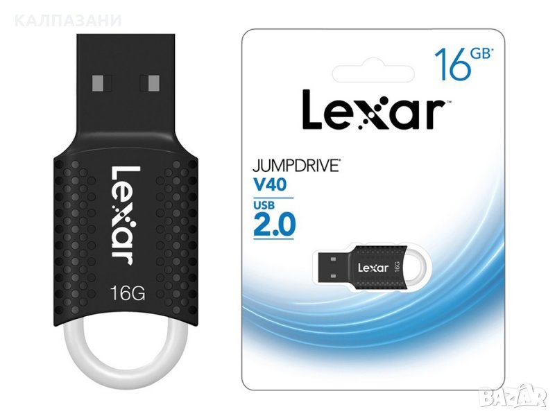 USB Flash памет Lexar® JumpDrive® V40, 16GB, снимка 1