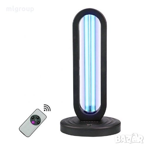 MLgroup предлага:   Ултравиолетова бактерицидна лампа с озон SM-XD-03 38W, Дистанционно, снимка 1