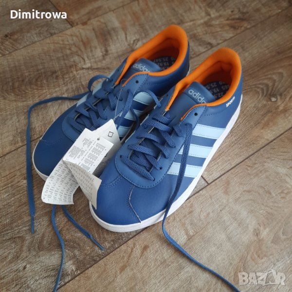 н.40 Adidas VL Court 2.0 'Trace Royal Orange', снимка 1