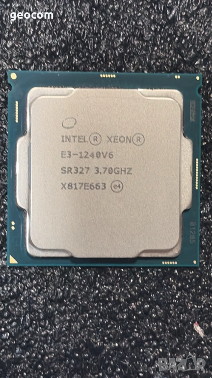 Intel ® Xeon™ Quad E3-1240 V6 Processor (8M Cache,3.70/4.10GHz,LGA1151), снимка 1