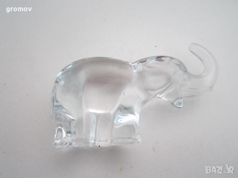 стъклено слонче, снимка 1