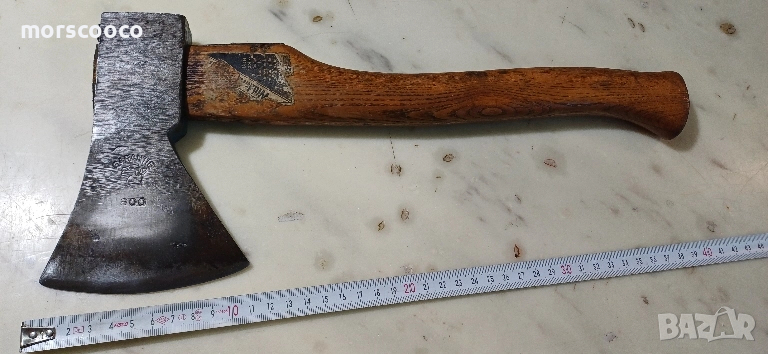 Рядък немски топор -"wörder & pandel"- 800гр. - Garantie , снимка 1