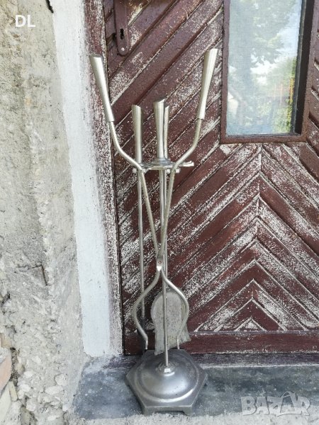Прибори за Камина, Разглобяеми, Стоманени, снимка 1
