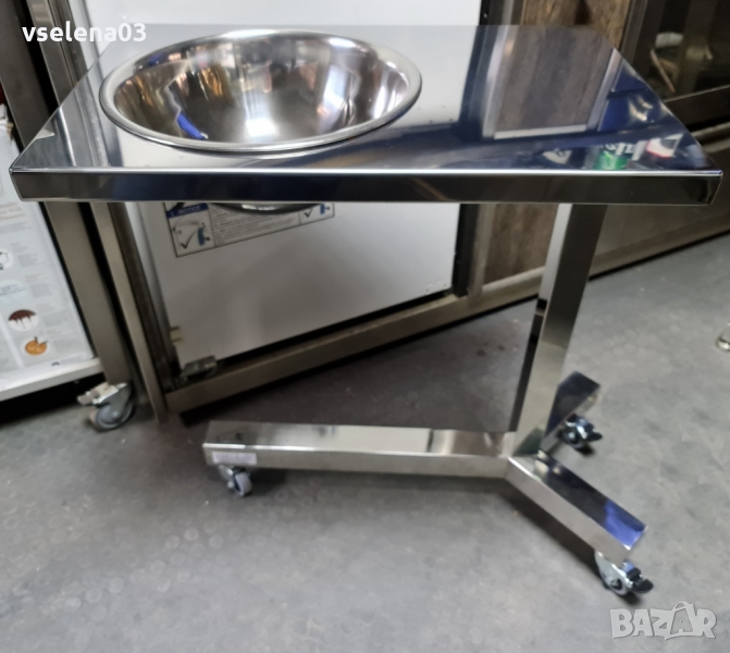Професионална маса от неръждаема стомана, снимка 1