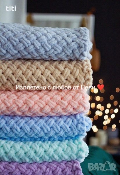 Бебешка завивка одеалце пелена Пуфи, снимка 1