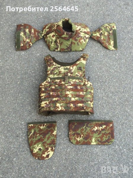 Военна тактическа бронежилетка професионална бронирана жилетка кевлар , снимка 1